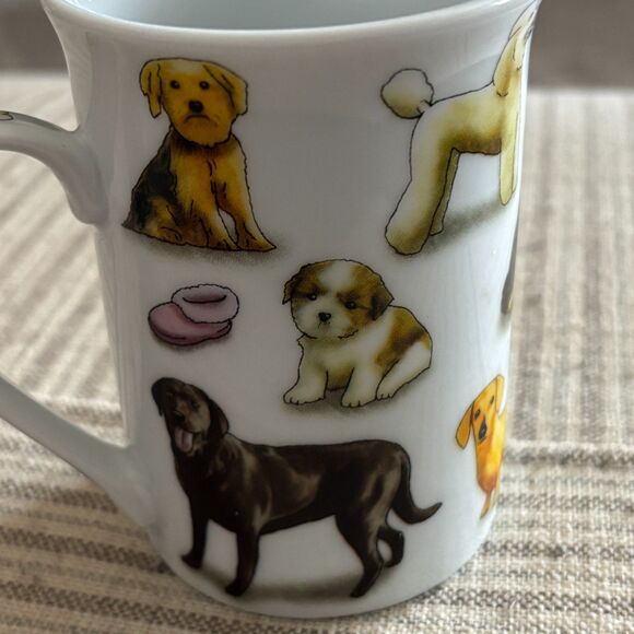 Man's Best Friend Dog Breed Paul Cardew 2010 England Ceramic Tea Cup Mug 10 oz. - Picture 7 of 8